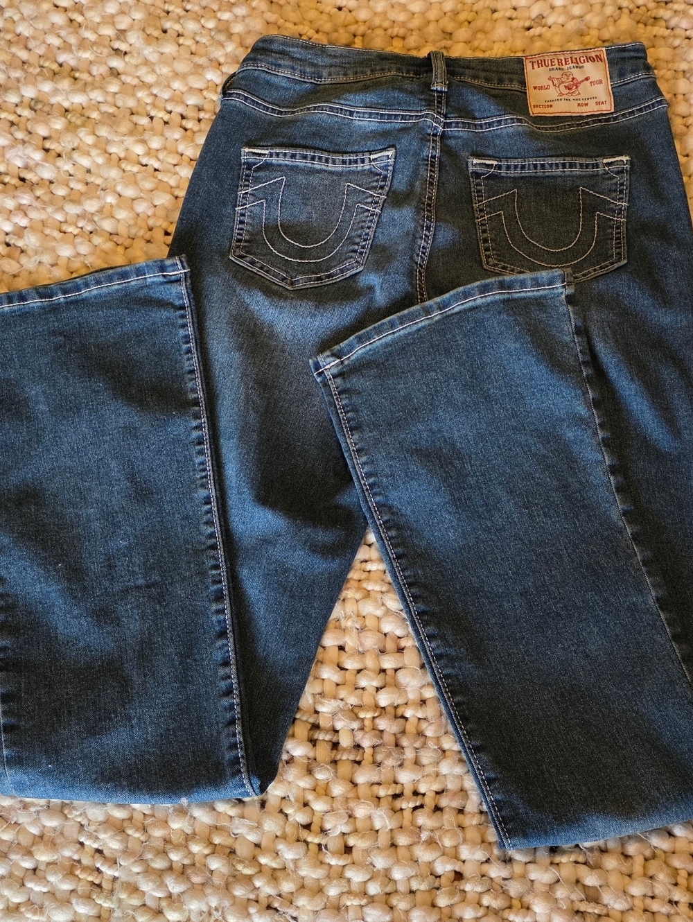 True Religion Women’s Dark Blue Boot Cut Jeans